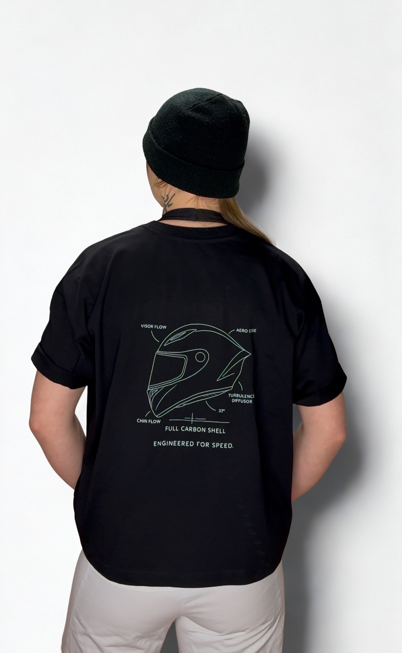 „ENGINEERED FOR SPEED“ oversized boxy-shirt girls – Bild 2