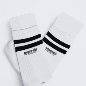 Tennissocken Fuelherfocus Mr. Socks weiß/schwarz