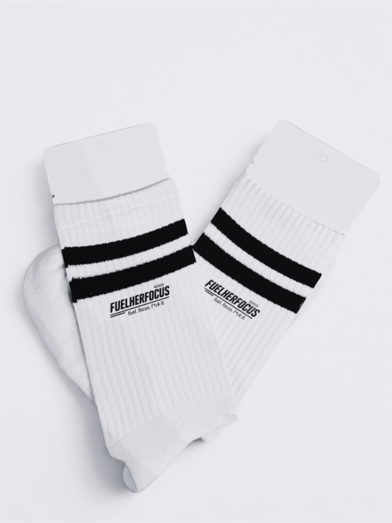 Tennissocken Fuelherfocus Mr. Socks weiß/schwarz