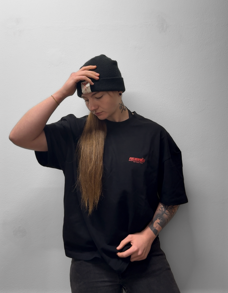 „ENGINEERED FOR SPEED“ Oversize Shirt redline