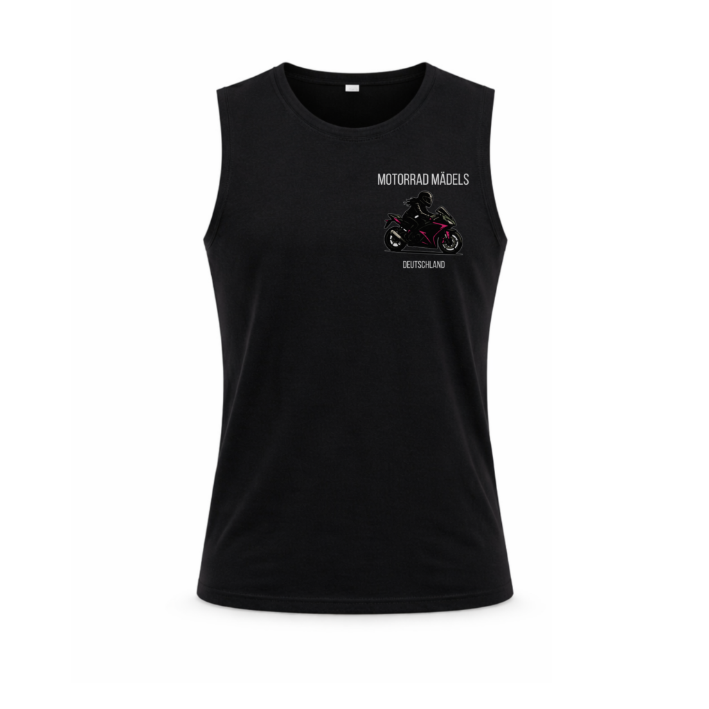 MOTORRADMÄDELS DEUTSCHLAND raw tanktop women
