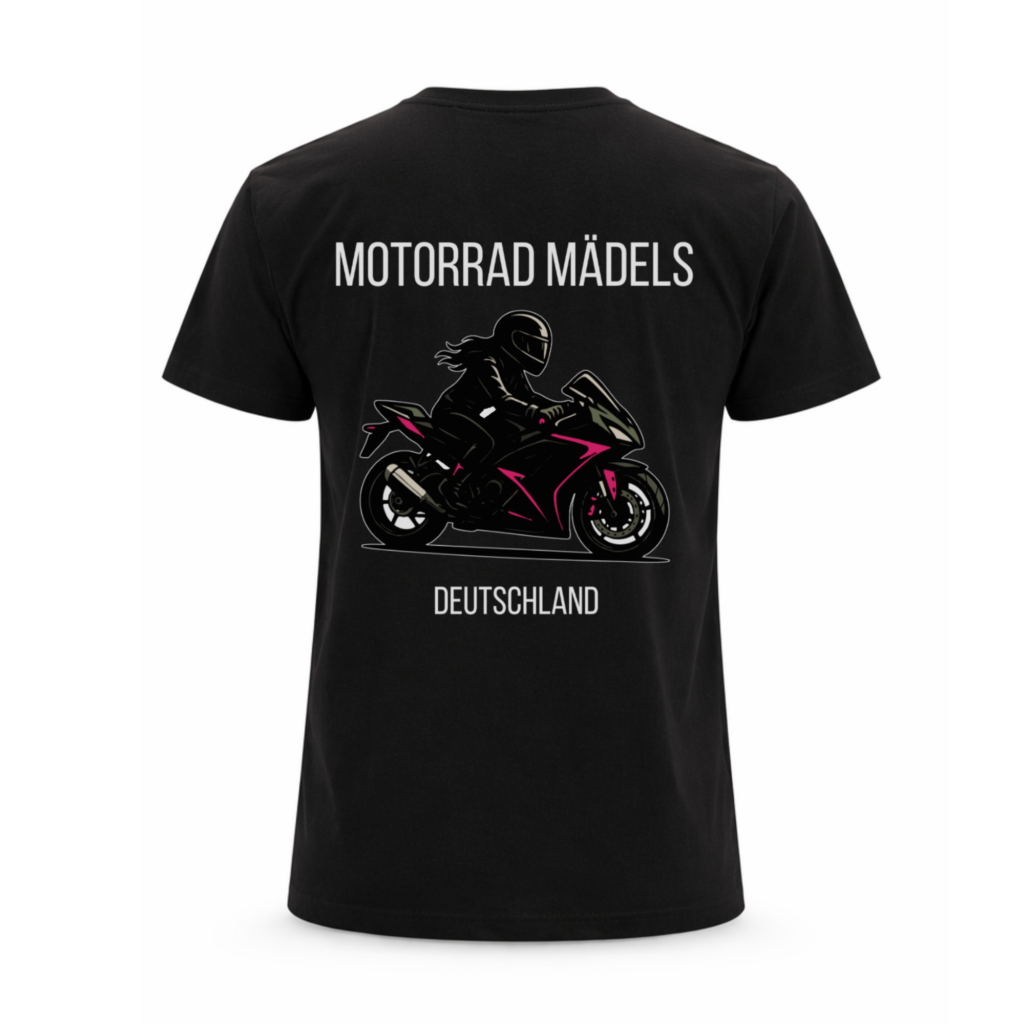 MOTORRAD MÄDELS DEUTSCHLAND uni shirt