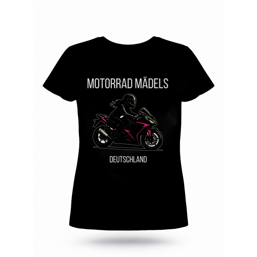 MOTORRAD MÄDELS DEUTSCHLAND women shirt