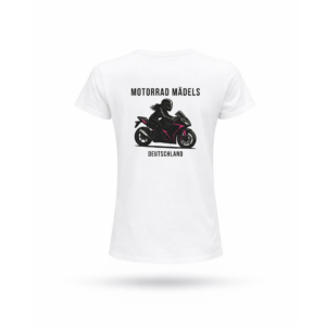 MOTORRAD MÄDELS DEUTSCHLAND women shirt - white
