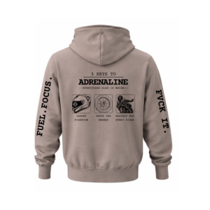 ADRENALINE - Backprint Premium Heavyweight Hoodie