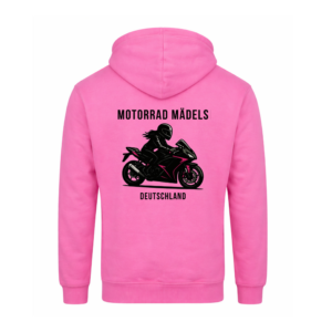 Motorrad Mädels Deutschland - pinkline Hoodie