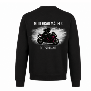 MOTORRAD MÄDELS DEUTSCHLAND - crewneck sweatshirt "iced out"