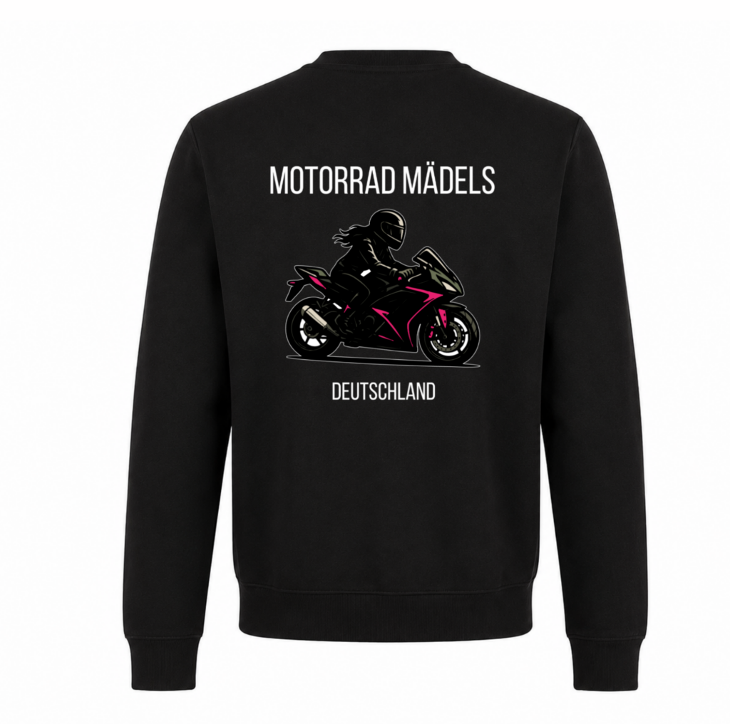 MOTORRAD MÄDELS DEUTSCHLAND - crewneck sweater